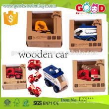 EN71 high quality toy vehicle wooden car OEM/ODM educational wooden car for kids